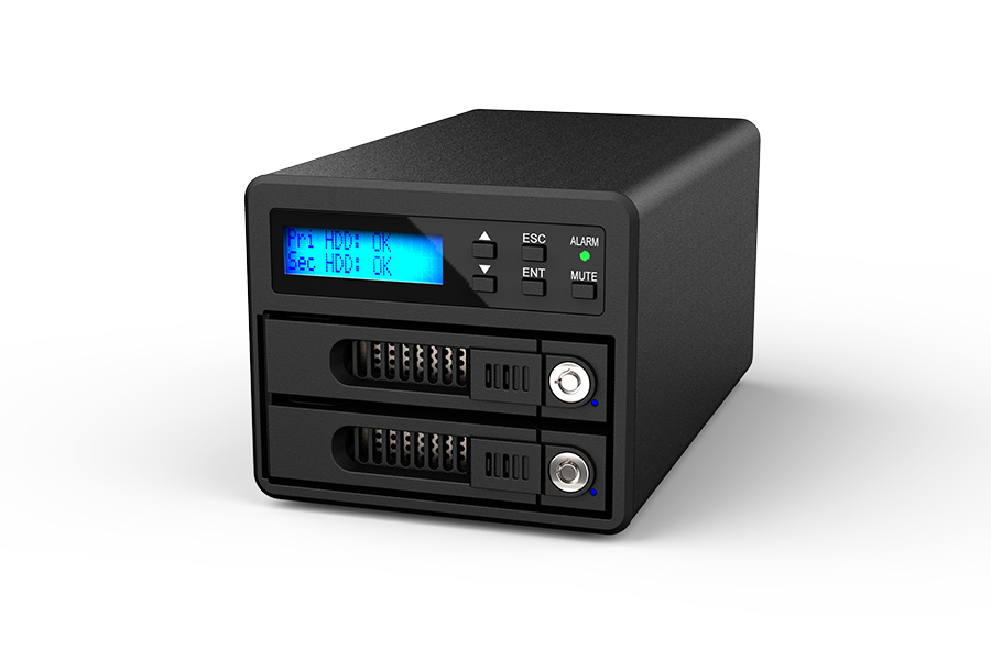 RAIDON GR3680-SB3 (3.5"-2.5" 2 Bay RAID 6G)