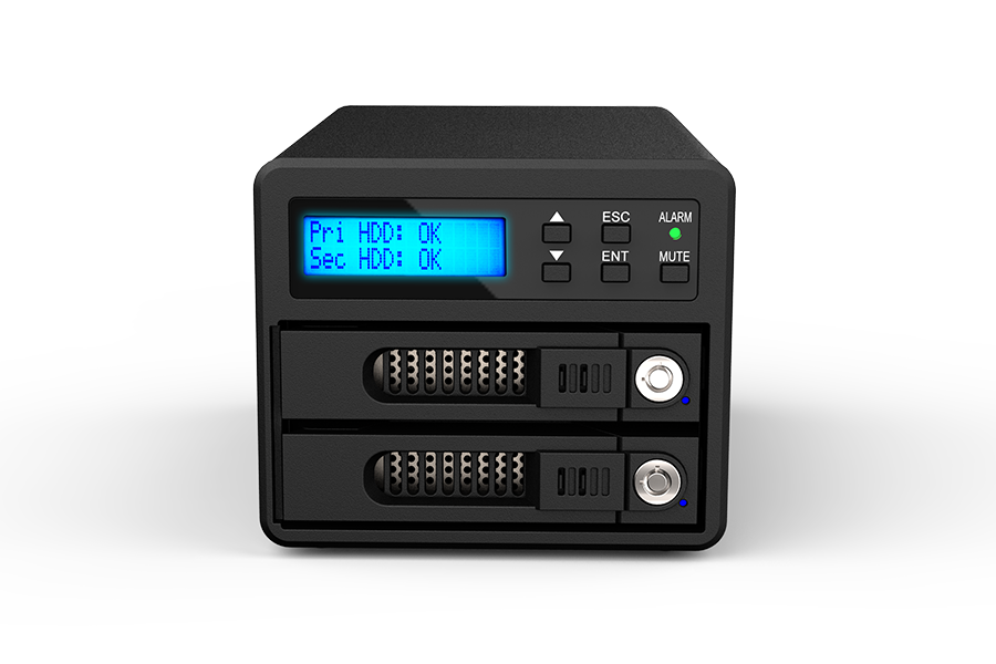 RAIDON GR3680-SB3 (3.5"-2.5" 2 Bay RAID 6G)